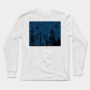 Night illustration fantasy Long Sleeve T-Shirt